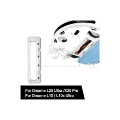 (209 × 62 × 20) Hovedbørstedæksel tilbehør til Xiaomi X20, til Dreame L20 Ultra / L10s Pro Gen 2 / L10S Ultra, reservedele til hovedrullebørste co