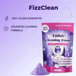 1 - 3 stk. Fizzclean Toilet Skumrens, Insta-Action Fizzclean Skumrens(bt) （2 pcs）