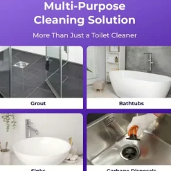 1 - 3 stk. Fizzclean Toilet Skumrens, Insta-Action Fizzclean Skumrens(bt) （2 pcs）