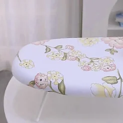 110*34 cm Snørebånds strygebrætbetræk Komfortabelt Universal Bomuldsbetræk Pletbestandigt Tykt Beskyttende Brændeklæde_YF Honeycomb Lattice