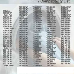 10 filtre til T1 tørretumbler 9164761 Tørretumbler udskiftningsdel