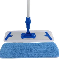 3 Genanvendelige Flade Mop Puder Professionelle Mikrofiber Mop til Hardwoo