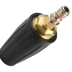 1,8 GPM 3000 PSI 035 Roterende turbomundstykke kompatibelt med højtryksrenser, 1/4" lynkobling, højtryksrenserdyse