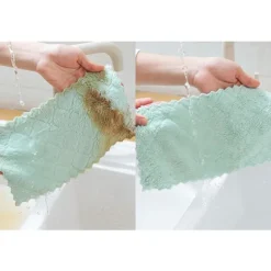 2 mikrofiberklud, karklud, Superabsorberende effekt