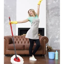 *3 Mop Hoveder Udskiftning Mikrofiber Mop Genopfyldningshoveder til Spin Mop M*