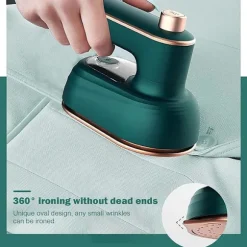 2025 Ny Mikro Dampstrygejern Bærbar Håndholdt Bøjle Mini Foldestrygejern, Håndholdt Maskine, Hjemmerejsemaskine, Hjem, Rejse Green