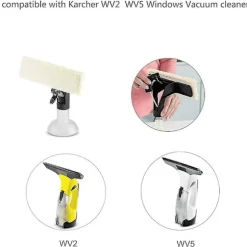 3 pakker vinduesvaskers udskiftning mikrofiber swipping moppepuder kompatibel med Karcher Wv2 Plus Wv5 Premium