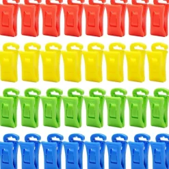 40 Sokke-Klips til Vaskemaskine og Tørretumbler Sokkeholder Vaskemaskine med Kroge Sokker med Sokke-Klips Direkte i Skuffen Uden at Folde Sokker