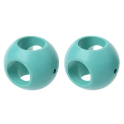 2 stk. anti-kalk magnetiske vaskemaskinebolde renset vand bold vaskemaskine A