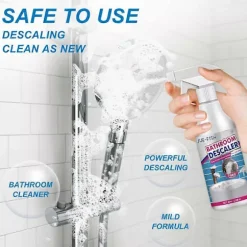 1-3 stk. Badeværelsesafkalker Spray Genstridige Pletter Fjernelse Vaskemiddel Afkalkning Rengøringsmiddel Til Badekar Toilet Bruser 2pcs