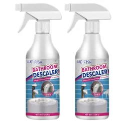 1-3 stk. Badeværelsesafkalker Spray Genstridige Pletter Fjernelse Vaskemiddel Afkalkning Rengøringsmiddel Til Badekar Toilet Bruser 2pcs