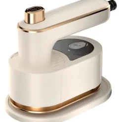 1 stk (beige) Bærbar Strygemaskine, Håndholdt Dampstryger Til