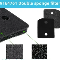14 stk. bundfilter til tørretumbler, erstatning 9164761 skumfilter til T1 varmepumpetørretumbler TKS850WP TK