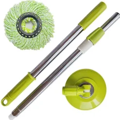10 STK Dampmoppepuder til Schenley Dampmoppe 7 i 1 Rengøringsmiddel Udskiftning Mikrofiber Moppepude Refill til Multi Gulv
