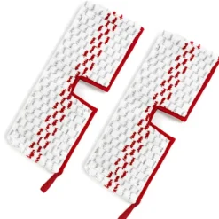 2 stk. der passer til O-cedar moppehoved rød Microfiber roterende udskiftningsmoppeklud
