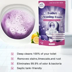 1-3 stk. Fizzclean Toiletskumrens, Insta-Action Fizzclean Skumrens 1pcs
