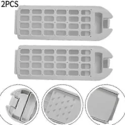 2 stk. fnugfilter til Haier 8/10KG vaskemaskine fnugfilter HWT10MW1 HWT10MW2 0554 vaskemaskine udskiftningsfnugfilter [DB]