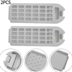 2 stk. fnugfiltre til HAIER 8/10 KG VASKEMASKINE FNUGFILTER HWT10MW1 HWT10MW2 0554 Vaskemaskine Udskift Fnugfilter (LGL)