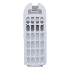 2 stk. fnugfiltre til HAIER 8/10 KG VASKEMASKINE FNUGFILTER HWT10MW1 HWT10MW2 0554 Vaskemaskine Udskift Fnugfilter (LGL)