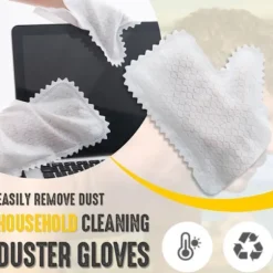 10 stk. fortykkede sugehåndklæder kan genbruges Super Mide superfine fiber støvfjerning og sugehandsker Husholdningsrengøring non-woven handsker