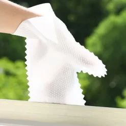 10 stk. fortykkede sugehåndklæder kan genbruges Super Mide superfine fiber støvfjerning og sugehandsker Husholdningsrengøring non-woven handsker