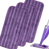 3 STK Genanvendelige Klude til Swiffer WetJet Træ Mikrofiber Mopper Erstatningsklude til VOILET MOP
