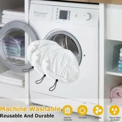 6 stk. genanvendelige mikrofiber H2O dampmoppe udskiftningspuder tilbehør dampmoppe rengøringsklud