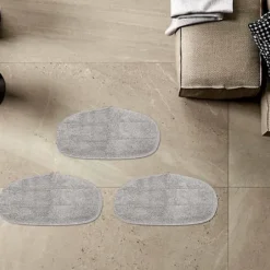 3 stk. grå moppeklud til Leifheit Cleantenso damprenser damp