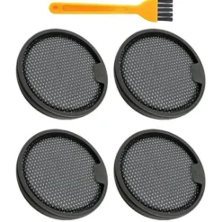 4 stk. HEPA-filter Kompatible til Dreame T10 T20 T30 til Xiaomi G9 G10 Støvsuger Filterelement [DB] As Shown
