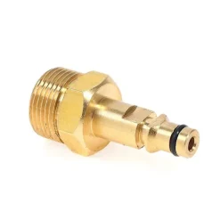 1 stk. Højtryksrenserslange Adapter M22 Messingrør Hurtigkobling Konverter Fitting Til Karcher K-serie Højtryksrenser