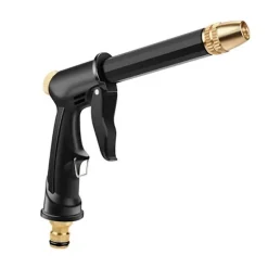 1/3/5 stk. højtryksvandpistol bilvask havevandingsslange dyse sprinkler skumkande vandhane fælles hurtigforbindelse Black 5pcs