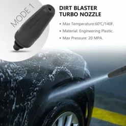 1 stk. Lance dobbeltfunktion roterende til Karcher - Kompatibel med