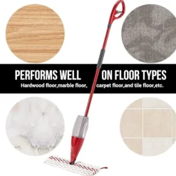 2 stk. Mikrofiber Spray Mop Pads Kompatibel med Promist Max Spar