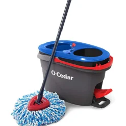 2 stk. moppehoveder, kompatibel med O-Cedar EasyWring RinseClean (Tilbehør ikke inkluderet)