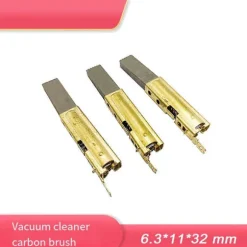 4 stk. motor kulbørster 32 mm x 11 mm x 6,3 mm til vådstøvsuger BL21104 230260 (Fww) Photo Color