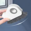 1 stk. ProClean 2-i-1 vindues- og fugerensebørste - robust håndholdt værktøj med hårde børster til ubesværet rengøring af skydedørsskinner, vindueskarme og tætninger | Fyndiq