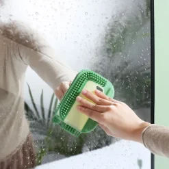 2 stk Rengøringsbørste Badeværelse Vask Counter Tør Glas Rengøring