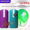 1/2/3 STK Skummende Rengøringsmidler Automatisk Toiletrens Badeværelse Deodorant Skyl Flaske Bubble Fantastisk Toilet Deodorant