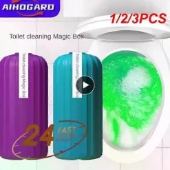 1/2/3 STK Skummende Rengøringsmidler Automatisk Toiletrens Badeværelse Deodorant Skyl Flaske Bubble Fantastisk Toilet Deodorant