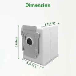 10 stk. støvsugerposer til Irobot Roomba J7 J7+,i7, I7+, I3+,i6+,s9(9150)