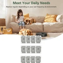12 stk. støvsugerposer til iRobot Roomba Combo J9+ & Combo J7+/Plus fejemaskine