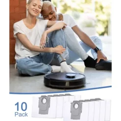10 stk støvsugerposer tilbehør til Xiaomi Roborock S8+/S8 Pro Ultra S7 MaxV Ultra/S7 Pro Ultra/Q7 robotstøvsuger