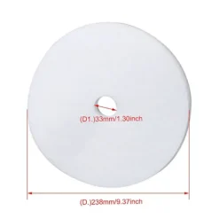 20 stk. Svampe Tørretumbler Udstødningsfilter Udskiftningsdel 23,8 cm Diameter[D]