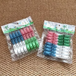 16 STK Tøjklemmer Tøjvask Tøj Clips Tøjklemmer 16Pcs