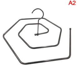 1 stk tørrestativ Creative Spiral Stof Ophæng Hjem Sengetøj Hexagonal