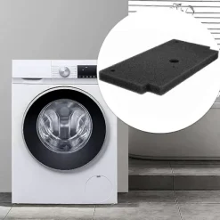 6 stk. Tørretumbler Svampefiltermåtte til Bosch 12022801 til Constructa CWK3R200/02 til Siemens WQ33G2C90/01 (FMY) Black