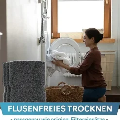 10 stk. Tørretumblerfilter til udskiftning af tørretumblerfilter til 2964840100, Filter til tørretumbler DE8635Rx DS7512Pa Tumbler