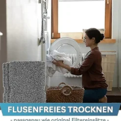 10 stk. tørretumblerfilter til udskiftning af tørretumbler til 2964840100, filter til tørretumbler De8635rx Ds7512pa Tumble z