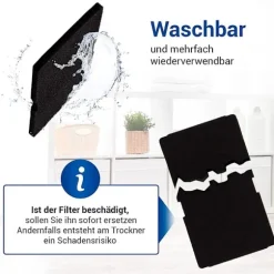10 stk Tørretumblerfiltre til Tørretumbler Erstatning til Beko 2964840100, Lintfilter til Tørretumbler Beko DE8635rx DS7512pa
