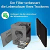 10 stk Tørretumblerfiltre til Tørretumbler Erstatning til Beko 2964840100, Lintfilter til Tørretumbler Beko DE8635rx DS7512pa
